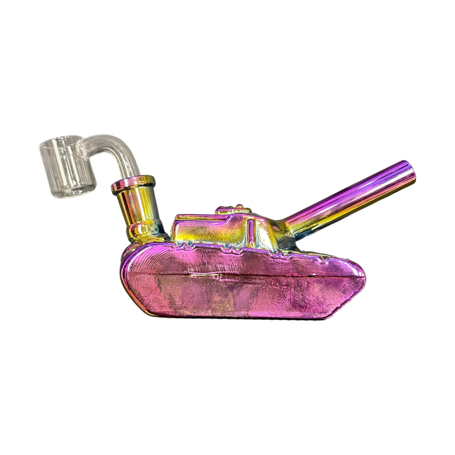 AL WP Mini Rig Tank 6" / B Rainbow Pink
